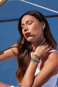 Tournament Stretch Bracelet - CZ