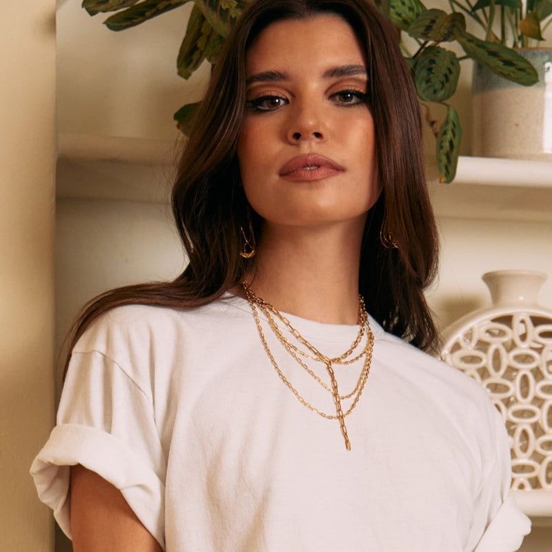Chainette Layered Necklace