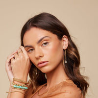 Turquoise Star Earrings