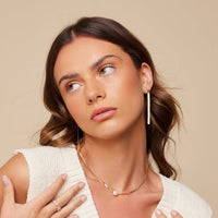 Slinky Stud Earring
