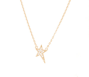 Mini Lucky Star Necklace - Gold