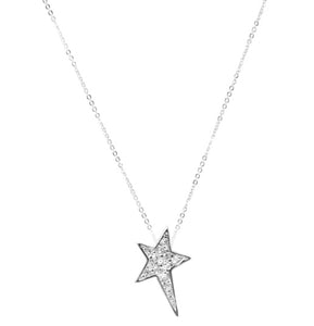 Mini Lucky Star Necklace - Silver
