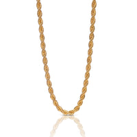 Alba Rope Chain Necklace - 7 MM