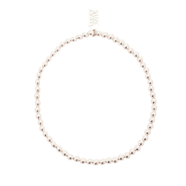 Sterling Silver Bubble Bracelet 3mm
