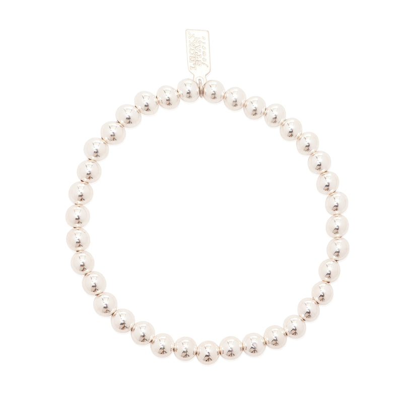 Sterling Silver Bubble Bracelet 5mm