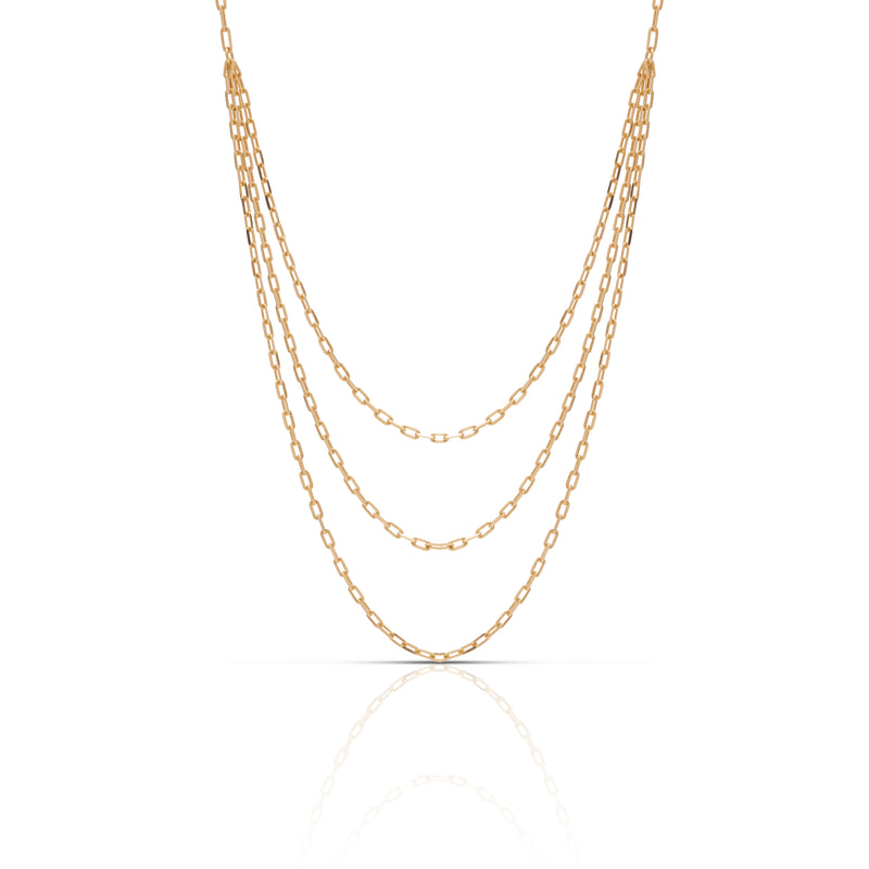 Chainette Layered Necklace