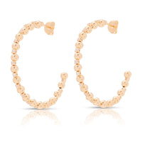 CZ Bubble Hoop
