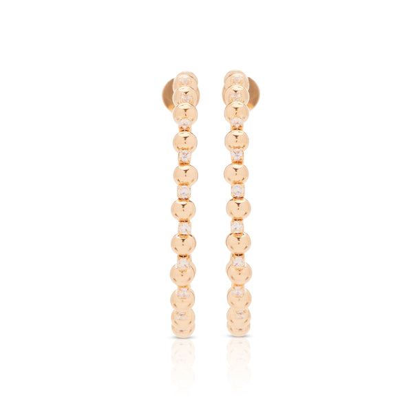 CZ Bubble Hoop