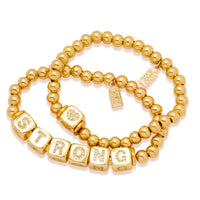 CZ ID Bracelet