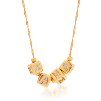 CZ ID Personalized Necklace