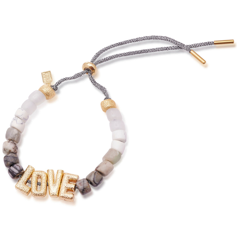 Eye Candy Bracelet - Marbled Gray - Custom ID