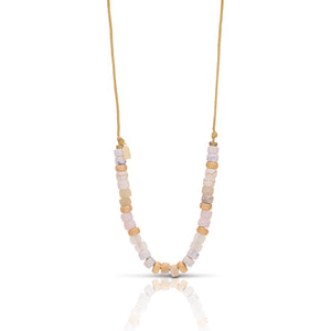Eye Candy Necklace - Cream