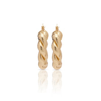 French Twist Hoops