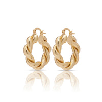 French Twist Hoops