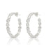 Gemma Hoops - Silver