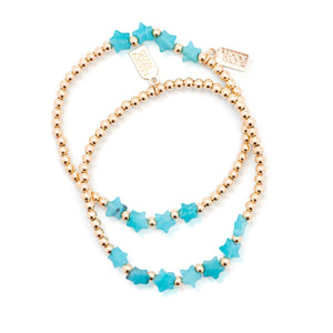 Gemstone Star Bracelet Set