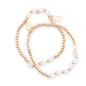 Gemstone Star Bracelet Set