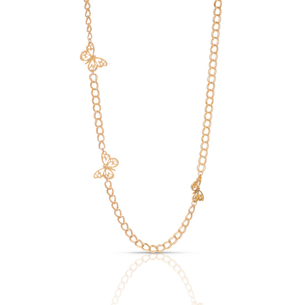 Golden Butterfly Necklace