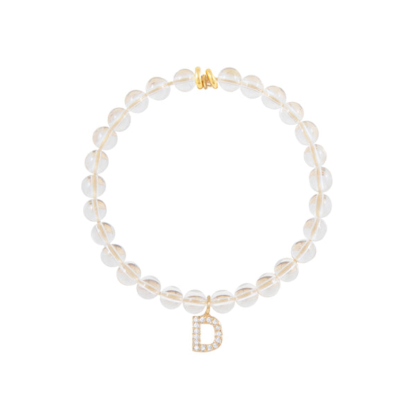Glossy Letter Bracelet