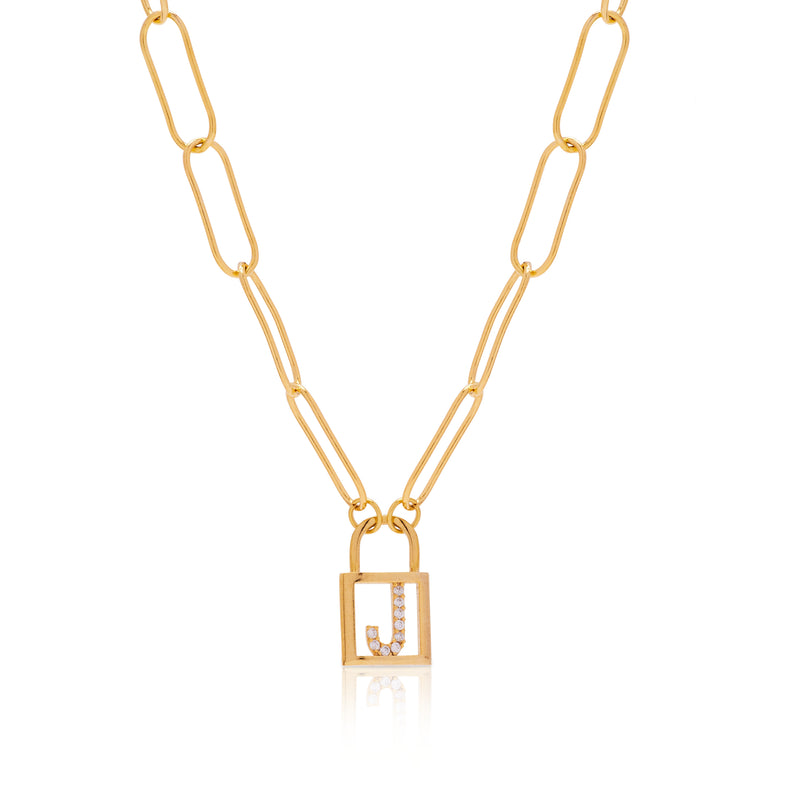 Luca Monogrammed Necklace