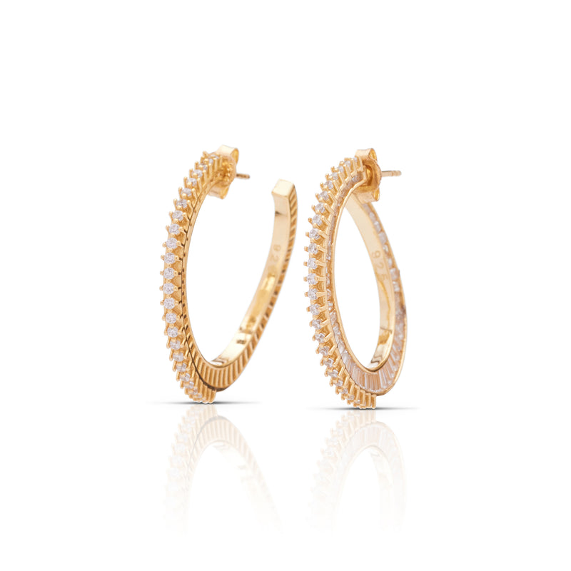 Mirage Pave Hoop