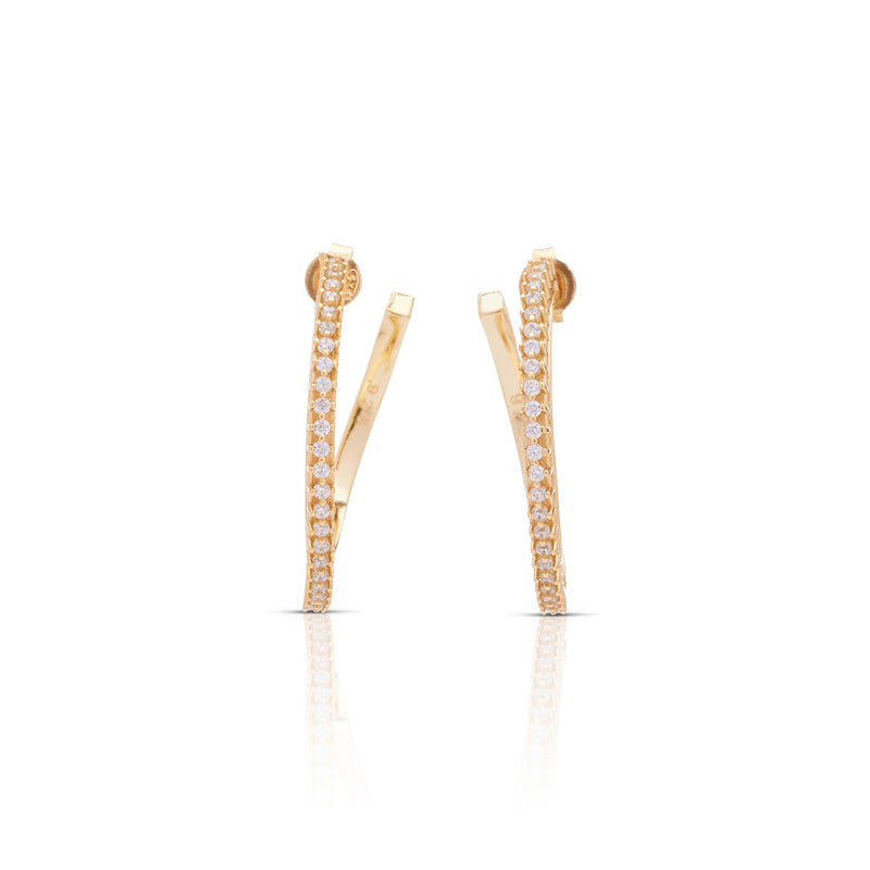 Mirage Pave Hoop