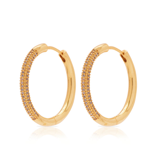 Mica CZ Hoops