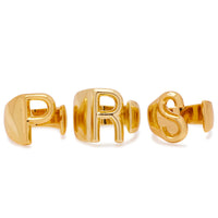 Monogrammed Rings