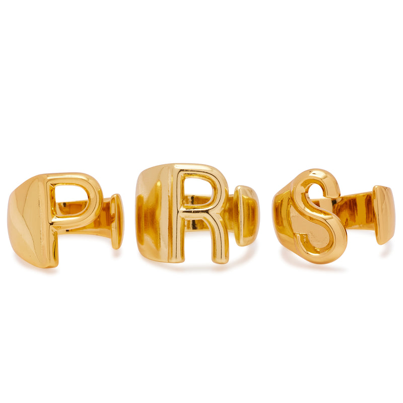 Monogrammed Rings