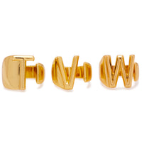 Monogrammed Rings