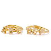 Monogram Stacking Rings