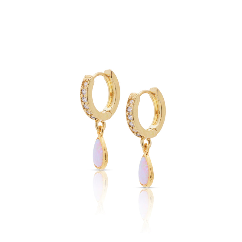 Opal Droplet Huggies