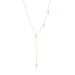 Pearlette Lariat Necklace