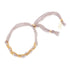 Sun & Silk Bracelet - Greige