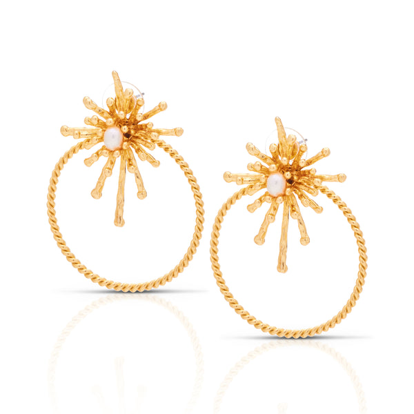 Soleil Pearl Earring