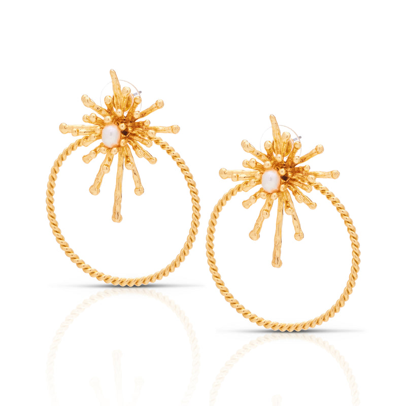 Soleil Pearl Earring