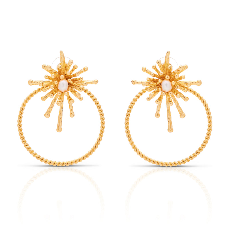 Soleil Pearl Earring