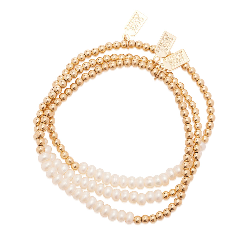 Stardust Pearl Bracelet