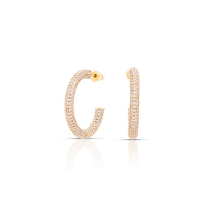 Sugar Hoops - Gold