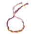 Sun & Silk Bracelet - Lilac