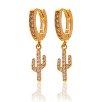Charmed CZ Saguaro Huggies