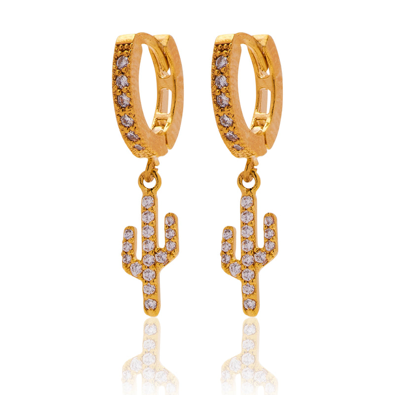 Charmed CZ Saguaro Huggies