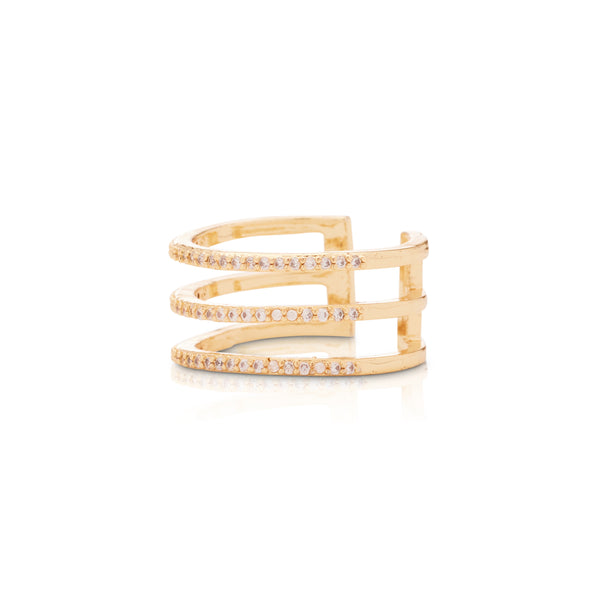 Trilogy Adjustable Ring