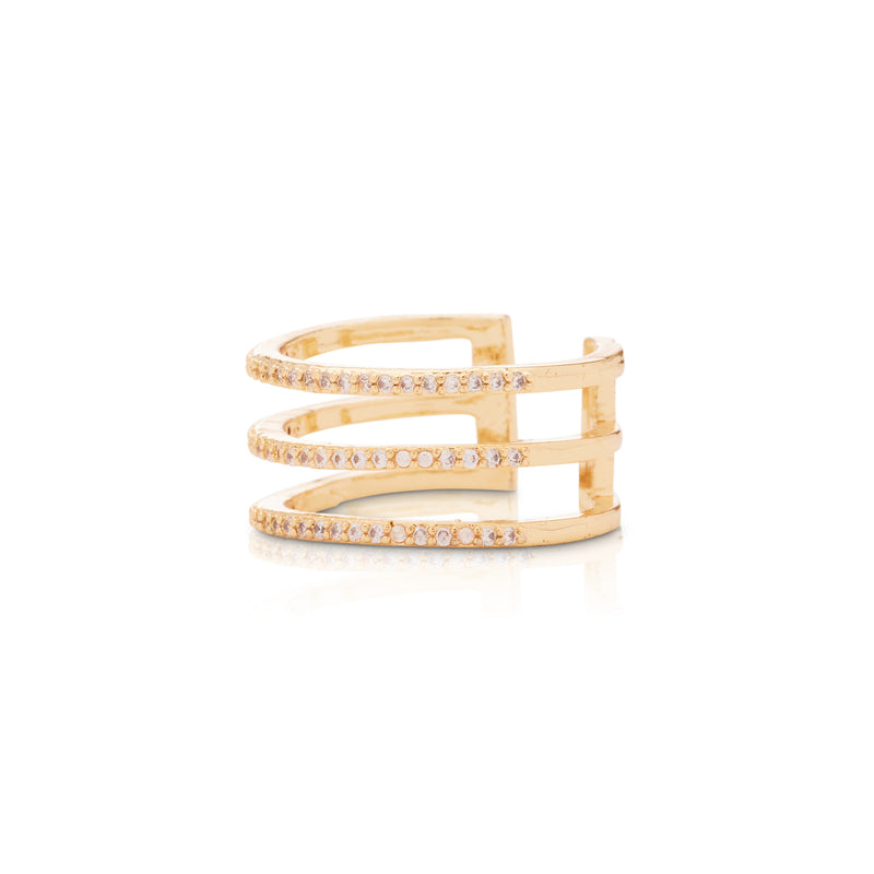 Trilogy Adjustable Ring