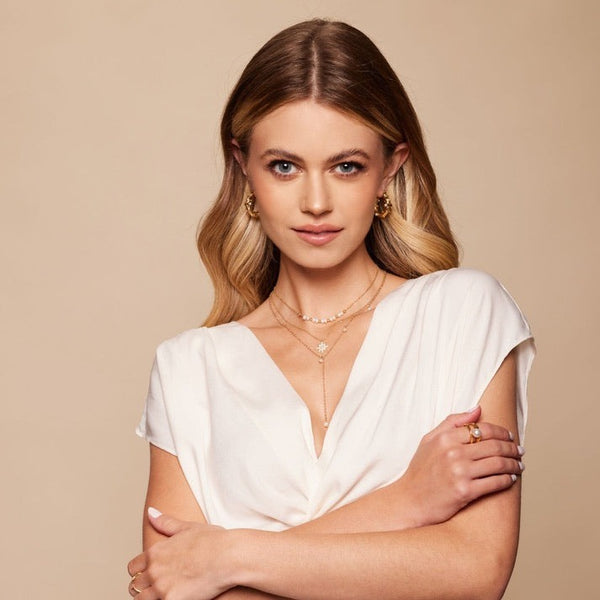 Pearlette Lariat Necklace