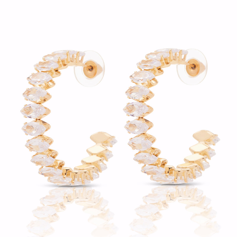 Wimbledon CZ Hoop