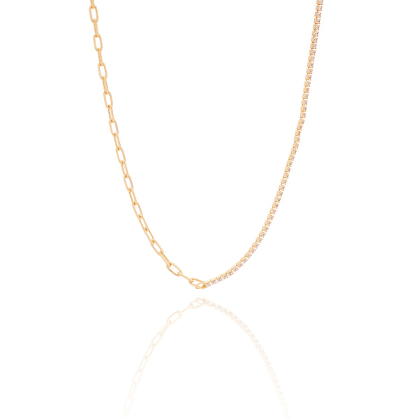 Wimbledon Necklace - Gold