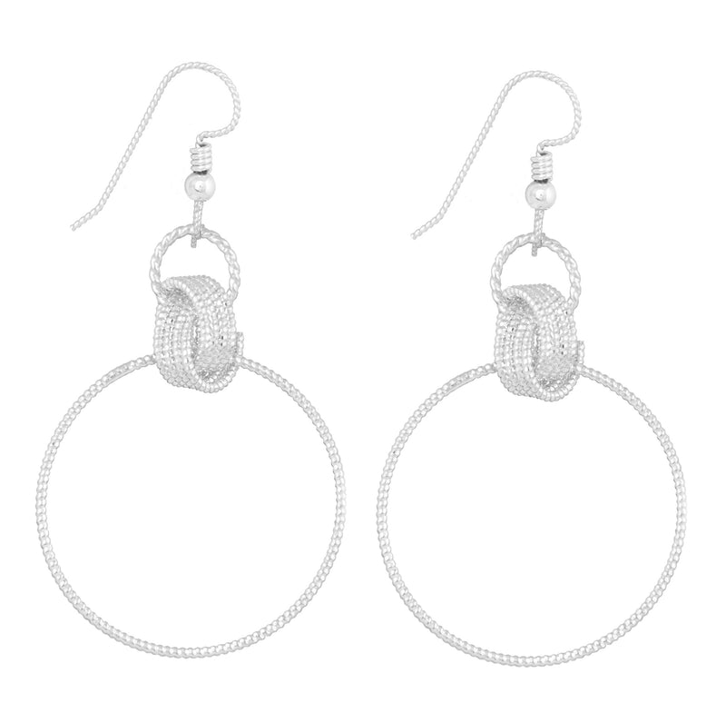 Delphina Earrings - Silver